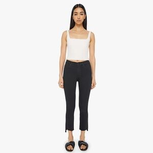 MOTHER The Insider Crop Step Fray size 26